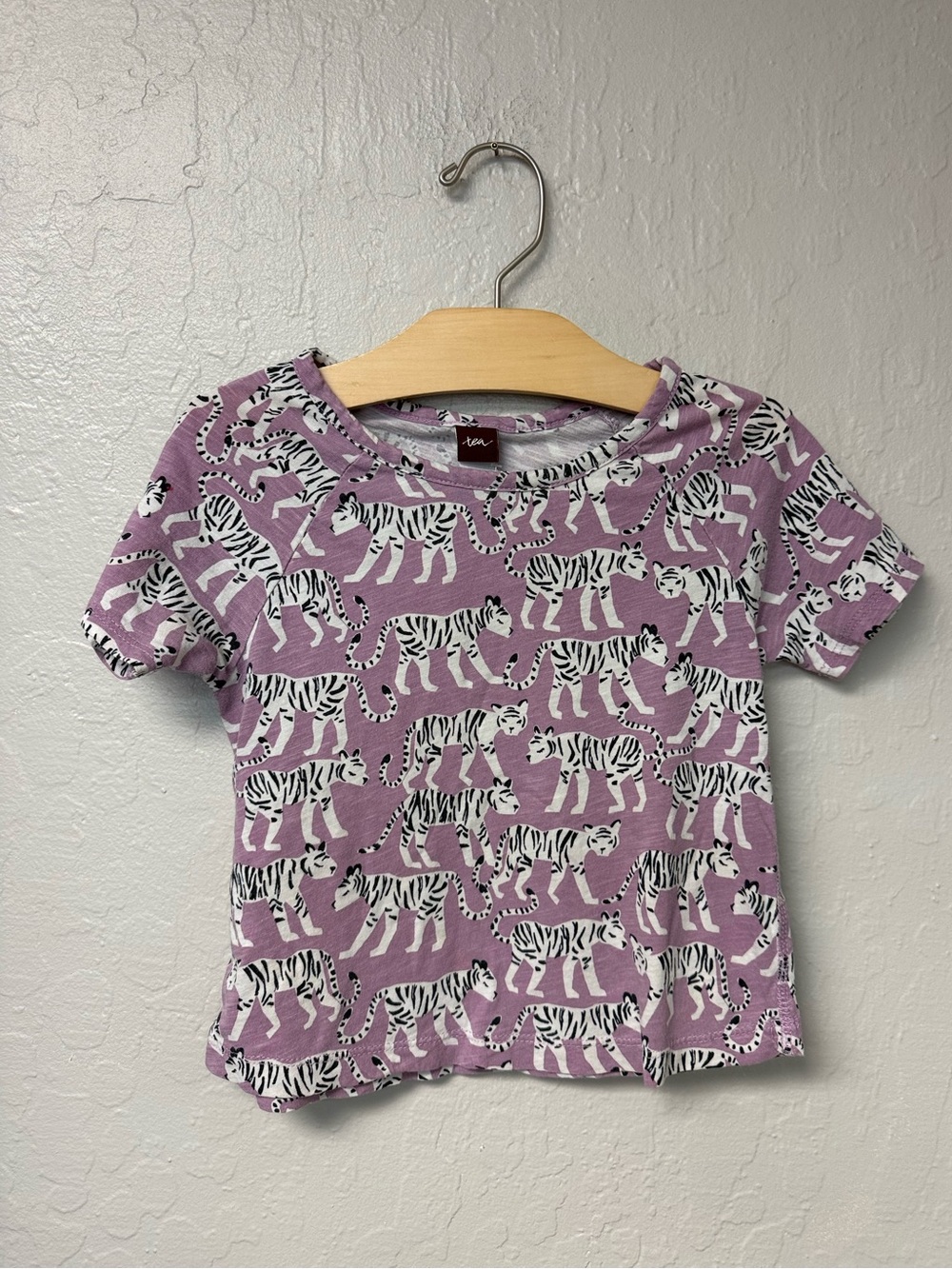 $14 ADD ON tea collection purple tee jaguars 4Y zara hanna andersson
